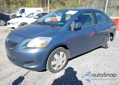 2012 Toyota Yaris из США, поврежденный, VIN JTDBT4K33CL028960